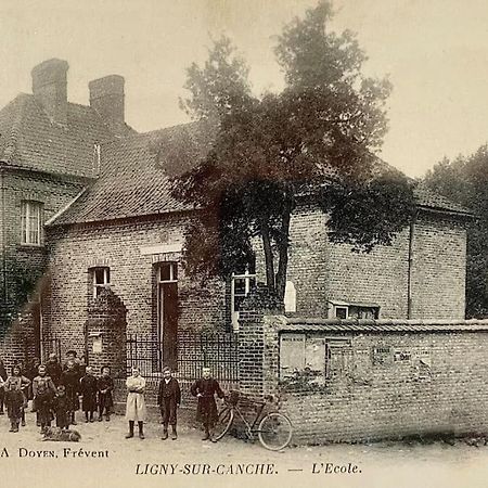 Gite De L'Ancienne Ecole Et Mairie Ligny-sur-Canche Exterior photo